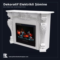 Elektrikli Şömine Kasası