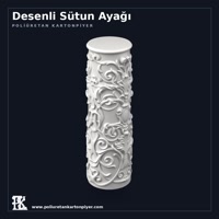 Desenli Sütun Ayağı