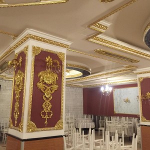 Düğün Salonları İçin Tavan ve Kolon Dekorasyonu