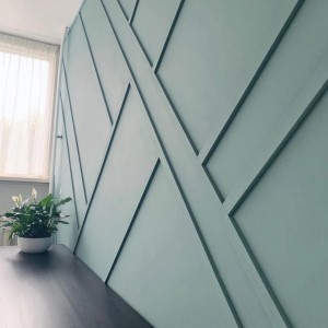 P851350 Geometrik Duvar Tasarımı ve Çıta Uygulamaları