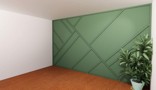 Geometrik Duvarlar İçin P851350 Açılı Çıta Uygulamaları