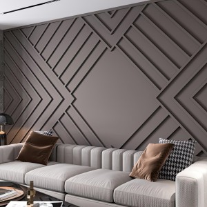 Geometrik Desenli Duvar Tasarımları İçin Poliüretan Çıta Seçenekleri