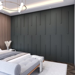 Yatak Odalarında Modern ve Asimetrik Çıta Kullanımı