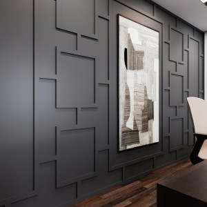 Minimalist Salonlarda Geometrik Çıta Sistemleri