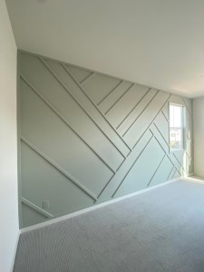 Salon Duvarları İçin Asimetrik Poliüretan Kartonpiyer Geometrik Desenler