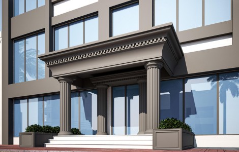 Modern Ana Girişler İçin Estetik Profil Çözümleri