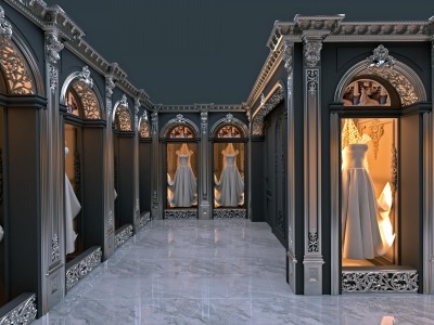 Butik Mağazalara Özel Dekoratif Pilaster Sütun Uygulamaları