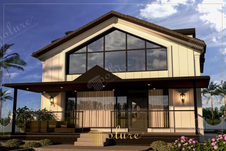 Modern Mimari İçin Dikey Paneller ve Poliüretan Kartonpiyer Pilaster Sütunlar