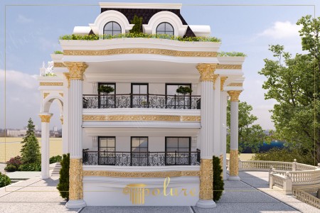 Klasik Villa Projelerinde Poliüretan Kartonpiyer Cephe Uygulamaları