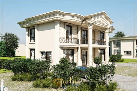 Klasik Villa Tasarımları için Dekoratif Dış Cephe Ürünleri