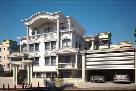 Üç Katlı Klasik Konaklar İçin Görkemli Poliüretan Modelleri