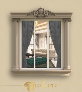 Pilaster Sütun ve Taçlarla Göz Alıcı Söveler