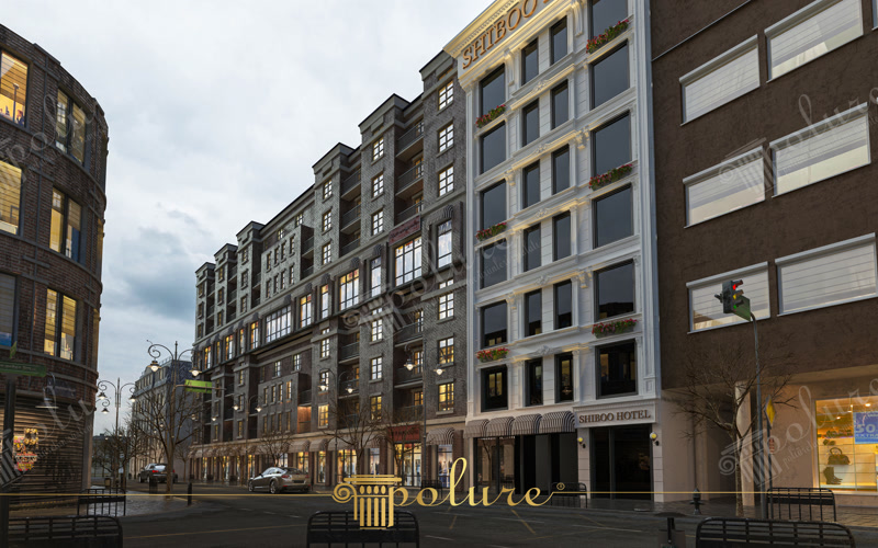 Ticari Binalarda Kusursuz Poliüretan Otel Dış Cepheleri