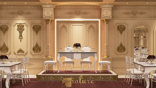 Düğün Salonlarına Özel Poliüretan Duvar ve Sütun Kaplamaları