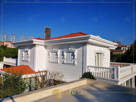 Klasik Detaylı Dış Cephe Söve ve Pilaster Sütunları