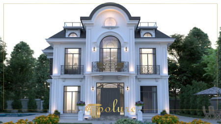 Poliüretan Kaplamalı İki Katlı Villa Söve ve Sütun Modelleri