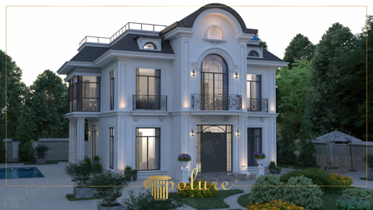 Geleneksel ve Moderni Buluşturan Poliüretan Villa Söve ve Sütunları
