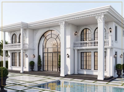 Poliüretan Kartonpiyer Beyaz Villa Dış Cephe Söve Modelleri