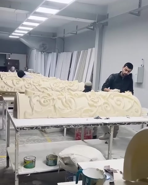 Poliüretan 60 cm Sütun Ayağı Modelleriyle Silindirik Sütun İmalatında Estetik ve Dayanıklılık — 0:09