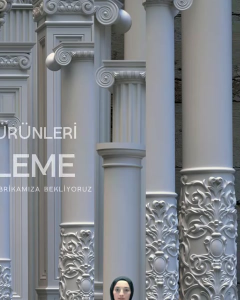 Poliüretan Sütun Modelleri, İmalatı ve Dekoratif Uygulamaları