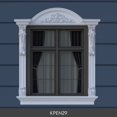 KPEN29 Poliüretan Kemerli Kombine Pencere Sövesi 208x233 cm