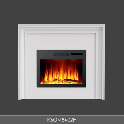 KSOM8402H Poliüretan Düz Elektrikli Şömine Kasası 121 cm