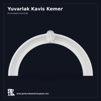 Yaprak Motifli Kilit Taşlı Poliüretan Kartonpiyer Kemer 175x94 cm