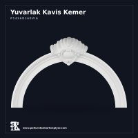 Kabartmalı Kilit Taşlı Poliüretan Kartonpiyer Kemer 27x200 cm