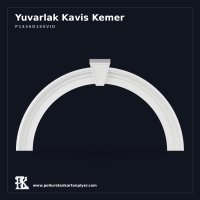 Klasik Motifli Poliüretan Kartonpiyer Kavis Kemer 17x200 cm