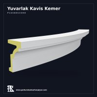 Poliüretan Yuvarlak Kavisli Kapı Kemeri 23x145 cm