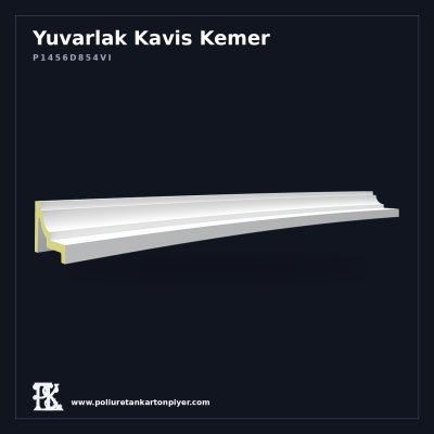 Poliüretan Geniş Açıklıklı Yuvarlak Kemer 14x174 cm