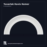 Poliüretan Kademeli Yuvarlak Kavis Kemer Sövesi 14x135 cm