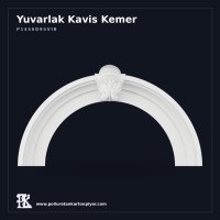 Poliüretan Kilit Taşlı Yuvarlak Kavis Kemer 135x74 cm