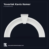 Poliüretan Kilit Taşlı Yuvarlak Kavis Kemer 17x135 cm