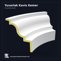 Poliüretan Yuvarlak Kavis Kemer 54x105 cm Dekoratif Model