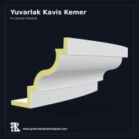 Yuvarlak Kavis Kemer Dekoratif Tasarım 59x136x48 cm