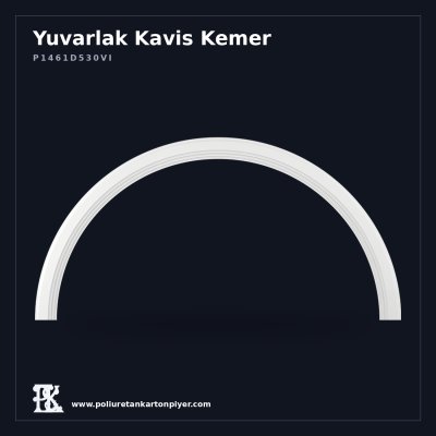 Yuvarlak Kavis Kemer Dev Boyut 15x602x301 cm