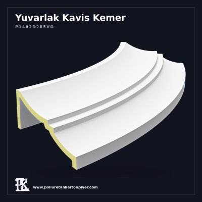 İnce Detaylı Yuvarlak Kavis Kemer Sövesi 18x143x55 cm