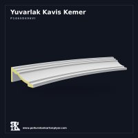 Kademeli Taçlandırıcı Kavis Kemer Profili 13x144x38 cm