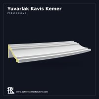 Dairesel Vurgulu Kavis Kemer Profili 13x119x35 cm