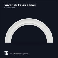Yuvarlak Poliüretan Kavis Kemer Profili 19x231 cm