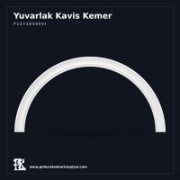 Geniş Açıklıklı Poliüretan Yuvarlak Kavis Kemer 19x461 cm