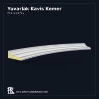 Poliüretan Dar Yüzeyli Yuvarlak Kavis Kemer 8x125 cm