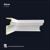 Poliüretan Düz Kesitli Cephe Sövesi 49x127 mm