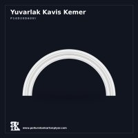 Poliüretan Kavisli Kapı ve Pencere Kemeri 49x854x427 mm