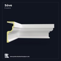 Poliüretan Geniş Yüzeyli Düz Cephe Sövesi 60x160 mm