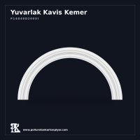 Poliüretan Kartonpiyer Büyük Yuvarlak Kavis Kemer 9x251x126 cm