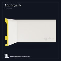 14 cm Yüksek Poliüretan Dekoratif Düz Profil Süpürgelik