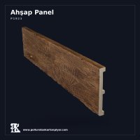 Poliüretan Ahşap Görünümlü Dekoratif Kütük Panel 3x23 cm