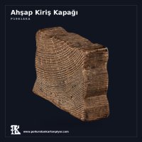 Poliüretan Ahşap Görünümlü Dekoratif Kiriş Kapağı 7x9x3 cm